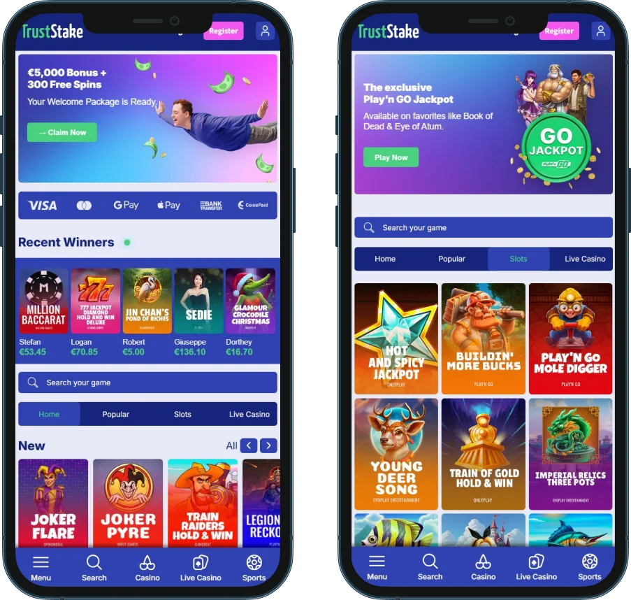 TrustStake on Your Mobile